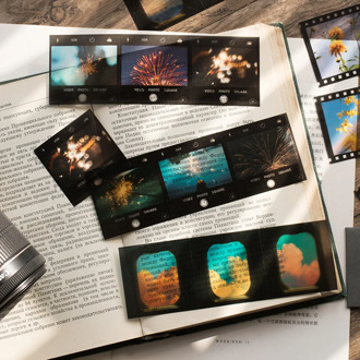 6 pcs Scenery outside the window series Decorative Stickers Scrapbooking Stick Label diy Diary Album stationery movies Sticker