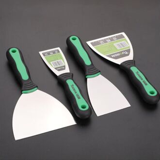 6 Pcs Stopverf Messen Set Schrapers En Vullen Messen Cement Schop Blade Met Anti-Slip Kunststof Handvat Diy Tool