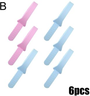 6 Pcs Toilet Seat Cover Lifter Hygiëne Schoon Lift Apparaat Zelfklevende Badkamer Benodigdheden DNJ998 stijl B