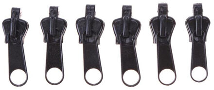 6 Pcs Universal Instant Fix Rits Reparatie Kit Vervanging Zip Slider Tanden Ritsen 3 Kleur nee.3