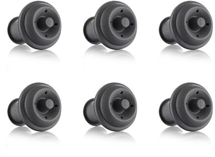 6 Pcs Wijn Stop Vacuüm Stoppers Wijnfles Saver Onderhouder Saver Home Keuken Druif Wijn Opgeslagen Verse Gereedschappen