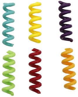 6 Pcs Wijnglas Markers Lente Spiraal Siliconen Creatieve Glas Identificatie Marker Drinken Marker Voor Drankjes Drank Bier