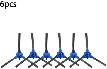 6 Pcs Zijborstels Voor Eufy Robovac G10 Robot Stofzuiger Onderdelen Stofzuiger Accessoires Robot Cleaner 6stk