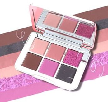 6 Shades Matte Eyeshadow Palette - Romantic #AT01 - Romantic