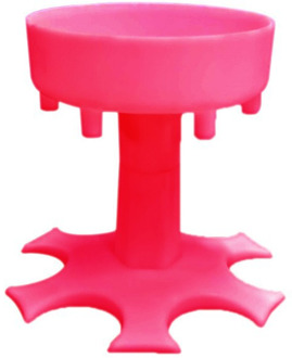 6 Shot Plastic Cup Dispenser Houder Wijn Whisky Bier Rack Bar Accessoires Partijen Liquor Dispenser Party Games Drinken Gereedschap F0002-3