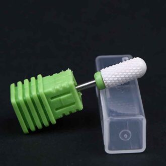 6 Soorten 1Pcs Keramische Nail Drill Bits 3/32 "Voor Elektrische Boor Machine Frees Manicure Pedicure Nail Art accessoires/TH07