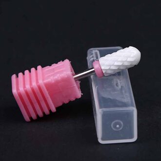 6 Soorten 1Pcs Keramische Nail Drill Bits 3/32 "Voor Elektrische Boor Machine Frees Manicure Pedicure Nail Art accessoires/TH07