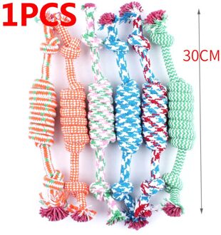 6 Stijlen Huisdieren Honden Dierbenodigdheden Pet Dog Puppy Katoen Chew Speelgoed Duurzaam Gevlochten Bone Touw Training Tandjes Grappig Speelgoed voor Honden stijl 3