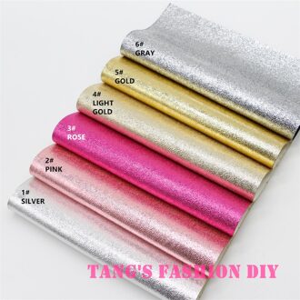 6 stks-20x22 cm shiny KLEINE STIPPEN Leahter/Synthetisch leer (kan kleur kiezen) CHOOSE kleur