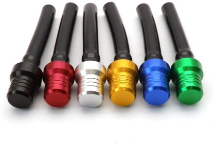 6 Stks Kleurrijke Gas Benzine Tank Cap Valve Vent Breather slang Buis Voor ATV PIT PRO Trail Quad Crossmotor Buggy