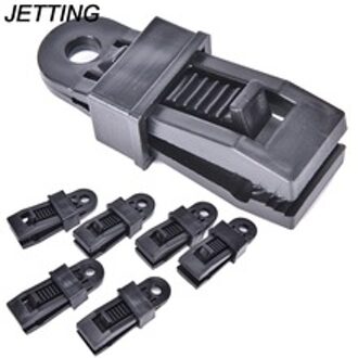 6 Stks Outdoor Camping Plastic Clip Clip Tenten Luifel Accessoryories Tenten Luifel Wind Touw Klem Luifels