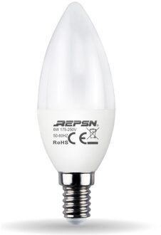 6 Stks/partij E14 Led Kaars Lamp 3W 5W SMD2835 AC220-240V Lampada Led Lamp Decoraties Voor Thuis Witte Kroonluchter spotlig Cold wit / 3w