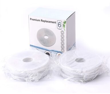 6 Stks/partij Huisdier Fontein Carbon Filter Vervanging Verbeteren De Water Kat Automatische/Feeders