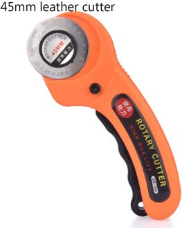 6 stks/set Circulaire Roterende Lederen Cutter 45mm Rotary Cutter Naaien Handwerk DIY Lederen Gereedschap Stof Cutter Papier Lederen Cutter 45mm leer cutter