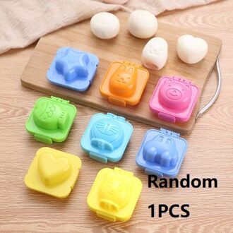 6 Stks/set Eierkoker Stropers Silicone Fancy Keuken Accessoires Cup Egglettes Creatieve Fancy Vorm Non-stick Accessoires willekeurig 1stk