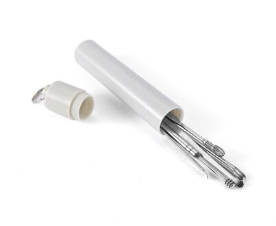 6 Stks/set Rvs Oor Pick Lepel Oor Wax Verwijderen Cleaner Multifunctionele Draagbare Oor Pick Oor Care Beauty Tools