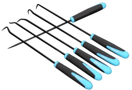 6 Stks/set Van 240Mm Pick Haak Set Duurzaam Extra Lange O-Ring En Seal Remover Craft Hobby Tool kleur Willekeurig