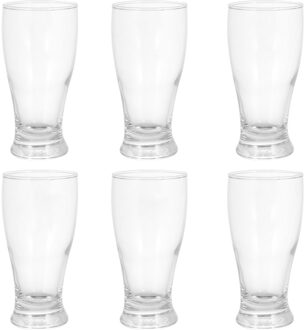 6 Stuks 375Ml Glas Drank Cup Premium Drank Cup Duurzaam Thicken Drankkop