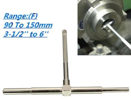 6 Stuks 8-150Mm Tool Staal T-Boring Praktische Verstelbare Meting Micrometer Nauwkeurige Draagbare Telescopische Gauge Remklauw ingenieur