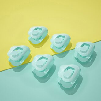 6 Stuks Laken Clip Home Living Dekens Matras Grijpers Fasteners Fixing Antislip Klem Quilt Bed Voorblad houder groen