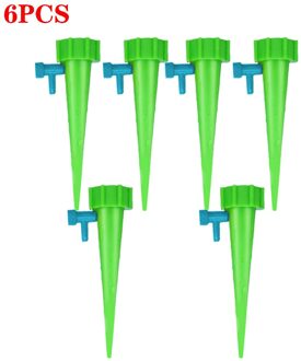 6 Stuks Plant Water Dispenser Draagbare En Duurzaam Automatisch Sproeisysteem Verstelbare Druppelirrigatie Apparaat Thuis Kantoor Bloempot Tool GN
