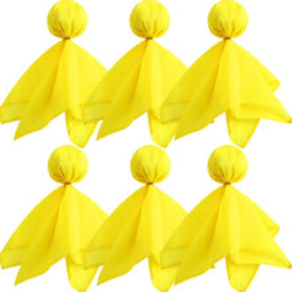 6 stuks Voetbal Boete Vlag Gooien Vlaggen Sport Fan Set Boete Vlag Party Accessoire