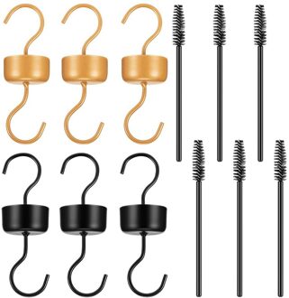6 Stuks Vogel Feeder Accessoire Haken Mier Guard Gracht Haken Met 6 Stuks Feeder Borstels Voor Outdoor Tuin