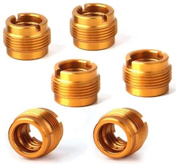 6 Stuks Vrouwelijke Schroefdraad Moer Schroef Adapters Microfoon Clip Houder Moer Adapters Voor Mic Micphone Stand