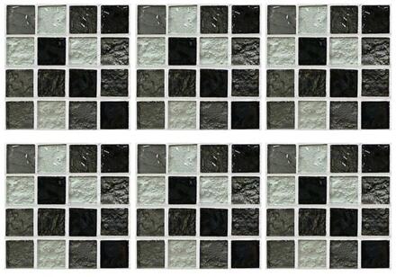 6 stuks Waterdichte Tegels Mozaïek Muur Sticker Keuken Badkamer Wc Adhensive Anti Olie Behang Hittebestendigheid Muur Decor Roze