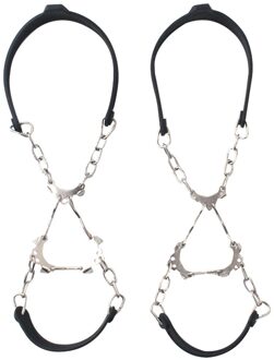 6 Tanden Universele Staal Ijs Grijper Geen Slip Sneeuw Shoe Spikes Grips Cleats Stijgijzers Outdoor Winter Klimmen Schoenen Cover