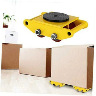 6 Ton Machinery Mover - 13200lb Machine Dolly Skate Industrial Cargo