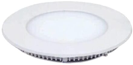 6 W Led Panel Siva Zes Ronde 3000K Aluminium Case