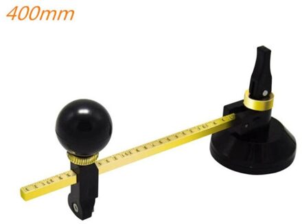 6 Wielen Bouw Tool Duurzaam Circulaire Kompas Met Schaal Knop Window Verstelbare Zuignap Glas Cutter Scribe C7AC 400mm