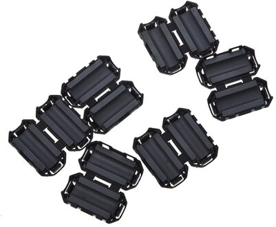 6 X Clip On Emi Rfi Noise Ferrietkern Filter Voor 7Mm Kabel