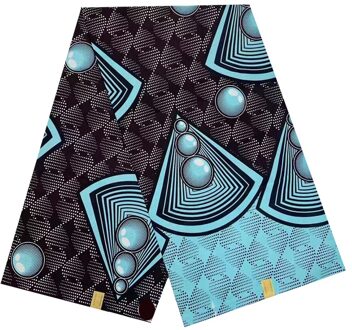 6 Yard Bruin Afrikaanse Print Stof Tissue Wax Stof 100% Katoen Pagne Afrikaanse Dragen Voor Materialen Voor Dashiki Jurk party