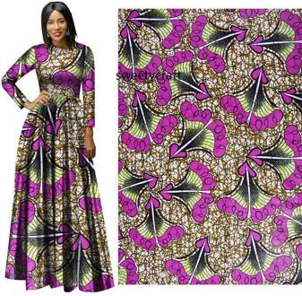 6 Yards Wax Stof Nederland Pagne 100% Katoen Ankara Afrikaanse Wax Print Stof Voor Diy Naaien Party jurken
