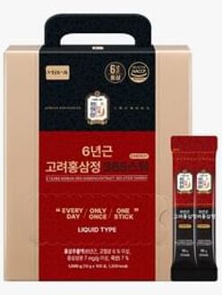 6 Years Korean Red Ginseng Extract 365 Stick Energy 10g x 100 sticks