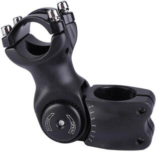 60 ° Instelbare Hoek Fiets 25.4/31.88Mm Stuurpen Riser Aluminium Voorvork Stam Adapter Mountainbike accessoire 25.4x90mm