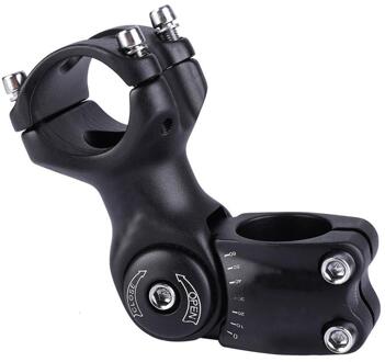 60 ° Instelbare Hoek Fiets 25.4/31.88Mm Stuurpen Riser Aluminium Voorvork Stam Adapter Mountainbike accessoire 31.8x90mm