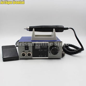 60,000 RPM Non-Carbon Brushless Aluminium Shell Dental Micromotor Polishing Unit with lab handpiece dental micro motor