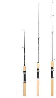 60 80 100Cm Mini Telescopische Ijs Hengel Draagbare Carbon Rivier Garnalen Karper Hengel Winter Hengel pakken Pesca 80cm