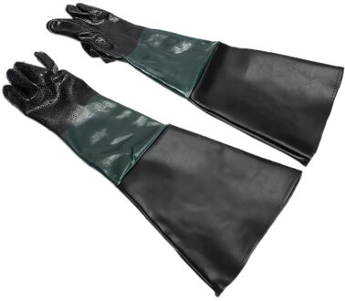 60 Cm Vervanging Arbeidsbescherming Handschoenen Voor Zandstralen Sandblaster