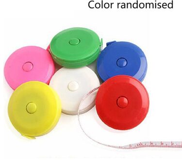 60-Inch 1.5 Meter Zacht En Intrekbare Meetlint Lichaam Meten Tailor Naaien Craft Doek Dieet Meten Tape