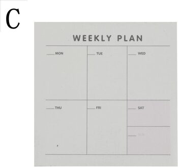 (60 Pagina 'S) Maand Notebook Dag Schetsboek Kawaii Agenda Notebooks Notepad Agenda Wekelijkse Planner