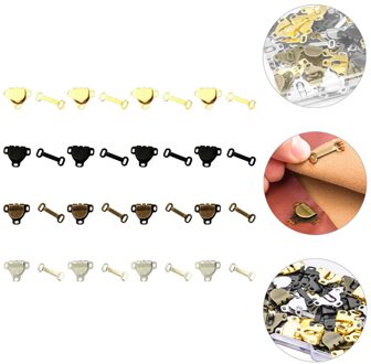 60 Sets Metalen Naaien Haken En Ogen Hand Naaien Sluiting Kledingstuk Accessoires