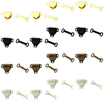 60 Sets Metalen Naaien Haken En Ogen Hand Naaien Sluiting Kledingstuk Accessoires
