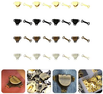 60 Sets Naaien Ogen Sluiting En Haken Naaien Diy Craft Accessoires Voor Rok
