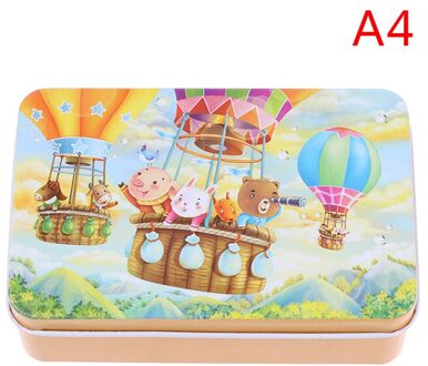 60 Slice Kleine Stuk Mermaid Hout Puzzel Speelgoed Kinderen Houten Puzzels Educatief Speelgoed A4