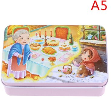 60 Slice Kleine Stuk Mermaid Hout Puzzel Speelgoed Kinderen Houten Puzzels Educatief Speelgoed A5