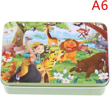 60 Slice Kleine Stuk Mermaid Hout Puzzel Speelgoed Kinderen Houten Puzzels Educatief Speelgoed A6